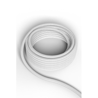 Calex - Cabo Textil 2x075mm 1.5mts Branco