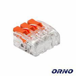 ORNO - Ligador para Fio Flexivel e Rigido 3x4mm