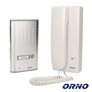 ORNO - Kit Intercomunicador Audio 2 Fios 230V Branco OR-DOM-RL-901