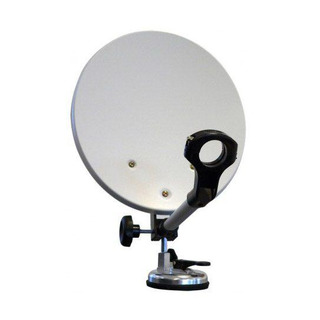 Daxis - Kit Antena Satelite 35cm Portatil com Mala para Autocaravana