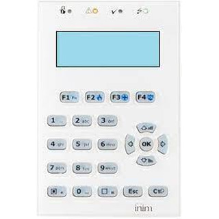 CONTERA - Teclado para Kit de Intrusão Display LCD Branco NCODE/GB