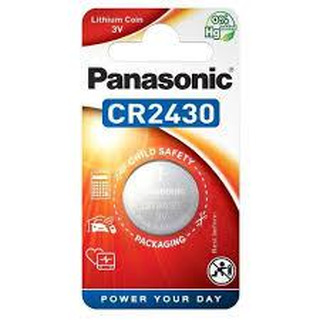 Panasonic - Pilha Lítio 3V 285mAh Blister de 1 Unidde CR2430
