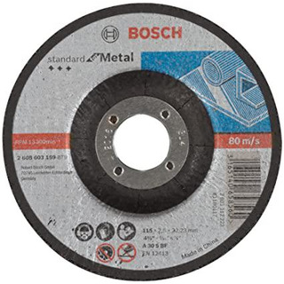 Bosch - Disco Corte Concavo Standard Metal 115x2.5mm