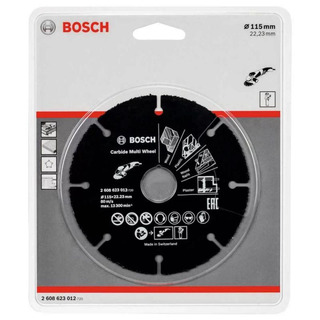 Bosch - Disco Corte Multimaterial Carboneto 115x22.4MM