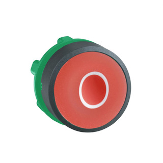 Schneider - Cabeça De Botão Pressão Vermelho 0 Para Furo 22mm ZB5AA432